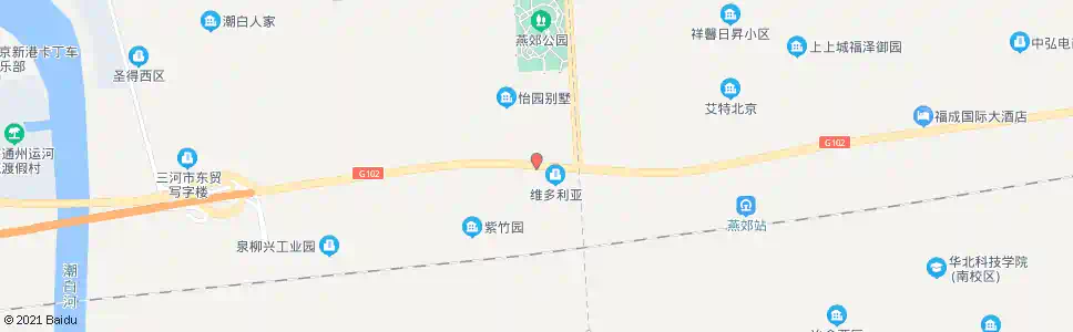 北京燕郊行宫花园_公交站地图_北京公交_妙搜公交查询2025