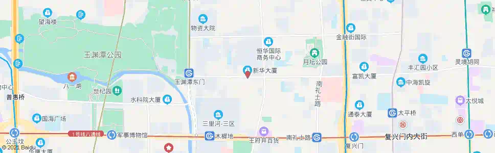 北京三里河东口_公交站地图_北京公交_妙搜公交查询2025