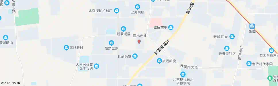 北京晟世家园_公交站地图_北京公交_妙搜公交查询2025