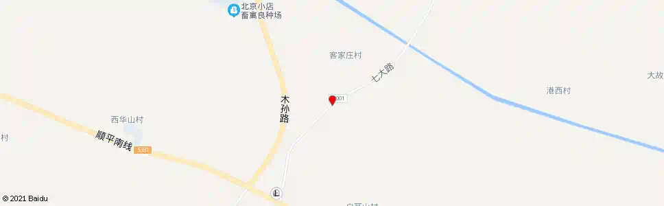北京客家庄_公交站地图_北京公交_妙搜公交查询2025