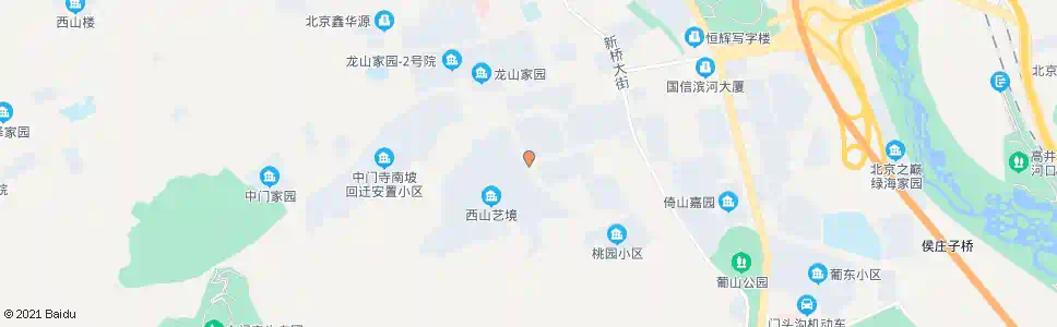 北京西山艺境小区_公交站地图_北京公交_妙搜公交查询2025
