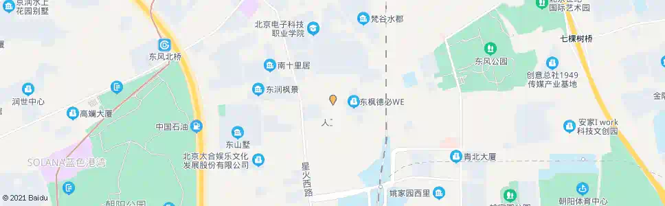 北京东方大学城二期生活区_公交站地图_北京公交_妙搜公交查询2025