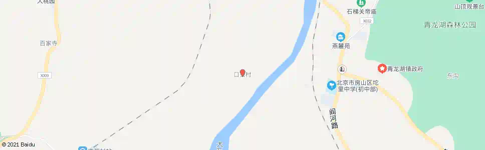 北京口头村_公交站地图_北京公交_妙搜公交查询2025