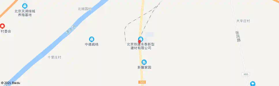 北京齐善庄南_公交站地图_北京公交_妙搜公交查询2025