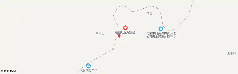 北京桃园_公交站地图_北京公交_妙搜公交查询2025