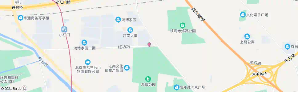 北京恋日绿岛南门_公交站地图_北京公交_妙搜公交查询2025