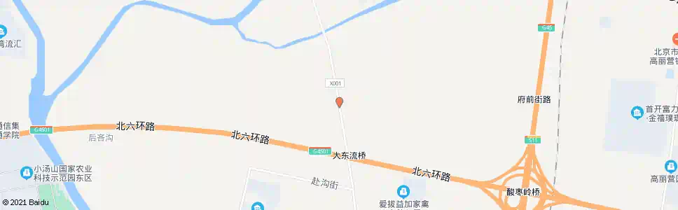 北京大东流苗圃_公交站地图_北京公交_妙搜公交查询2025