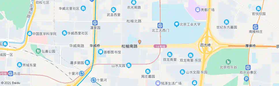 北京武圣东路_公交站地图_北京公交_妙搜公交查询2025