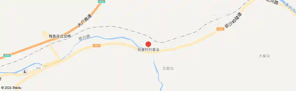 北京柏崖_公交站地图_北京公交_妙搜公交查询2025