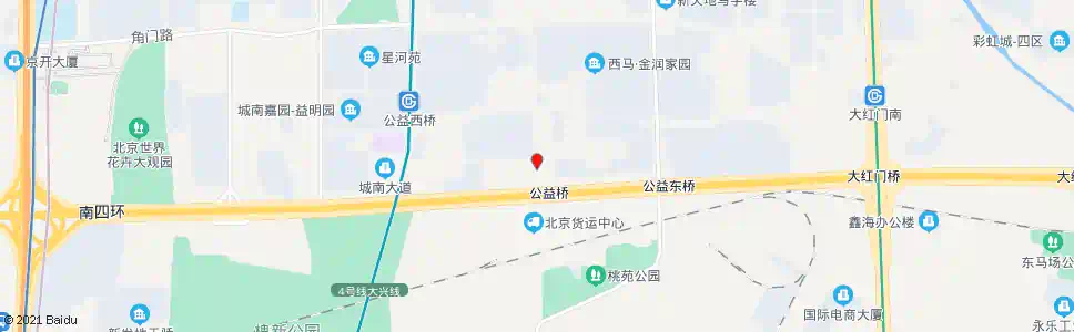 北京公益桥北_公交站地图_北京公交_妙搜公交查询2025