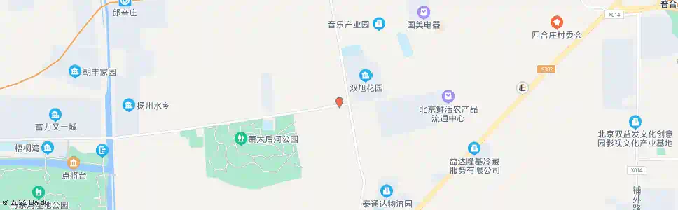 北京黑庄户西口_公交站地图_北京公交_妙搜公交查询2025