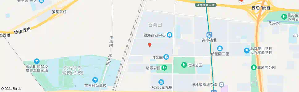 北京香留园小区_公交站地图_北京公交_妙搜公交查询2025