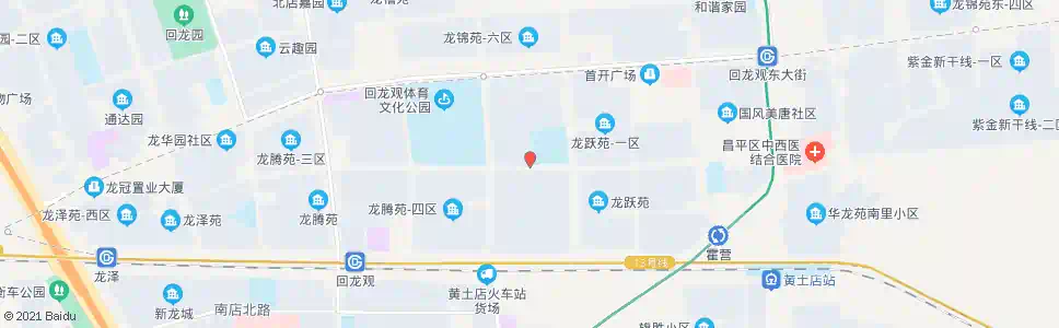 北京龙跃苑二区南门_公交站地图_北京公交_妙搜公交查询2025