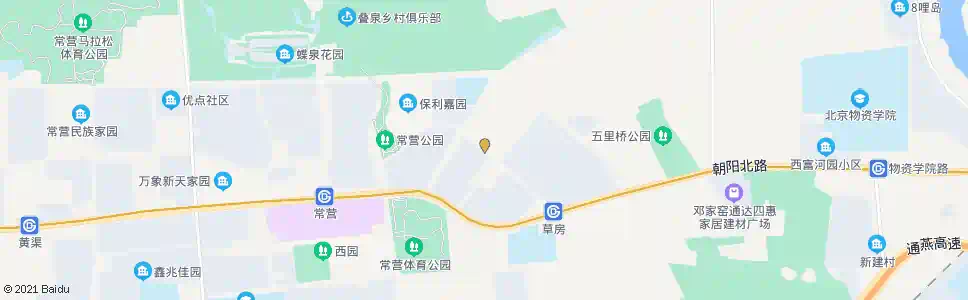 北京草房西路北口_公交站地图_北京公交_妙搜公交查询2025