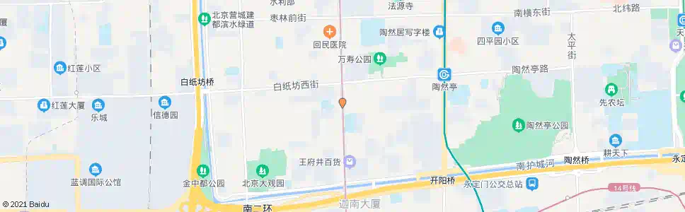 北京南樱桃园路口南_公交站地图_北京公交_妙搜公交查询2025
