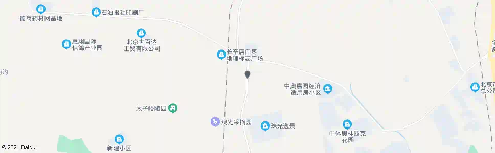 北京太子峪南_公交站地图_北京公交_妙搜公交查询2025