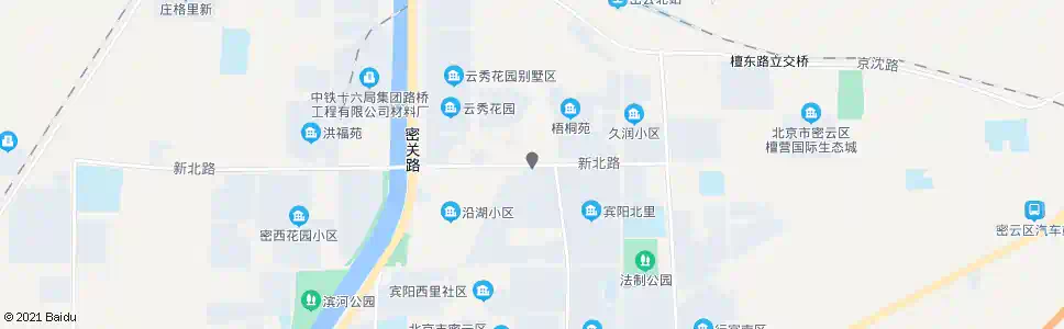北京密云沙河_公交站地图_北京公交_妙搜公交查询2025