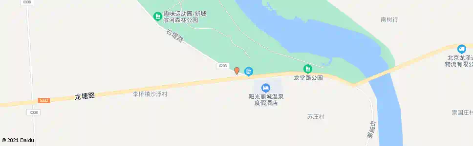 北京沙浮北_公交站地图_北京公交_妙搜公交查询2025