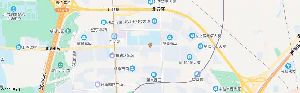 北京望京花园东区北门_公交站地图_北京公交_妙搜公交查询2025