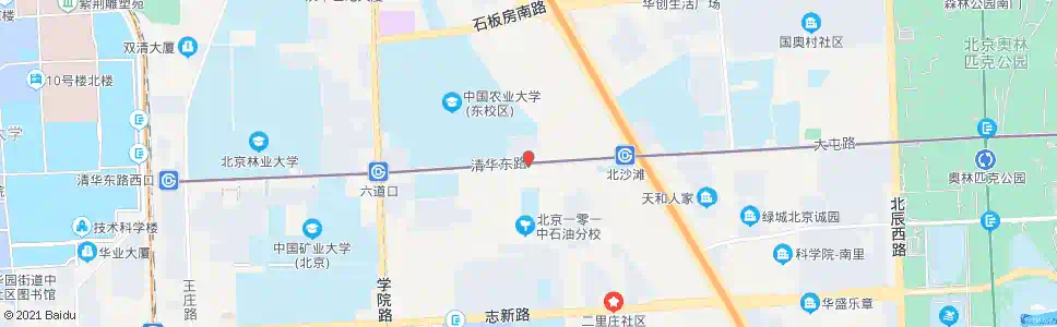 北京二里庄北口_公交站地图_北京公交_妙搜公交查询2025