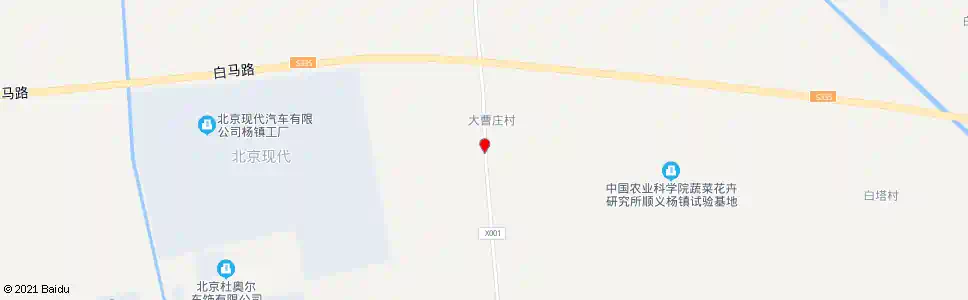 北京大曹庄_公交站地图_北京公交_妙搜公交查询2025