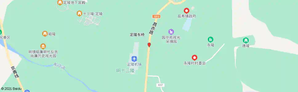 北京定陵道口_公交站地图_北京公交_妙搜公交查询2025