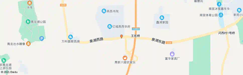 北京王佐桥西_公交站地图_北京公交_妙搜公交查询2025