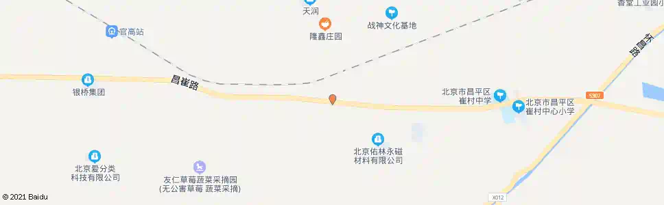 北京研发路口_公交站地图_北京公交_妙搜公交查询2025