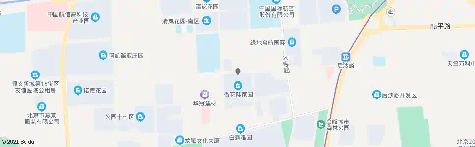 北京香花畦北门_公交站地图_北京公交_妙搜公交查询2025