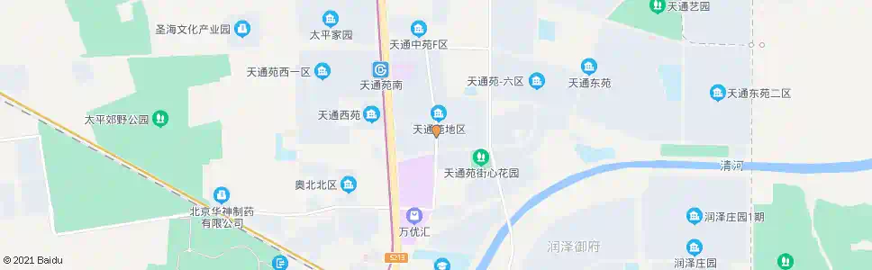 北京天通苑西门_公交站地图_北京公交_妙搜公交查询2025