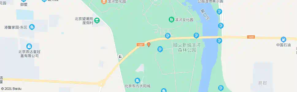 北京东方太阳城北门_公交站地图_北京公交_妙搜公交查询2025