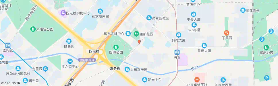 北京芳园里_公交站地图_北京公交_妙搜公交查询2025