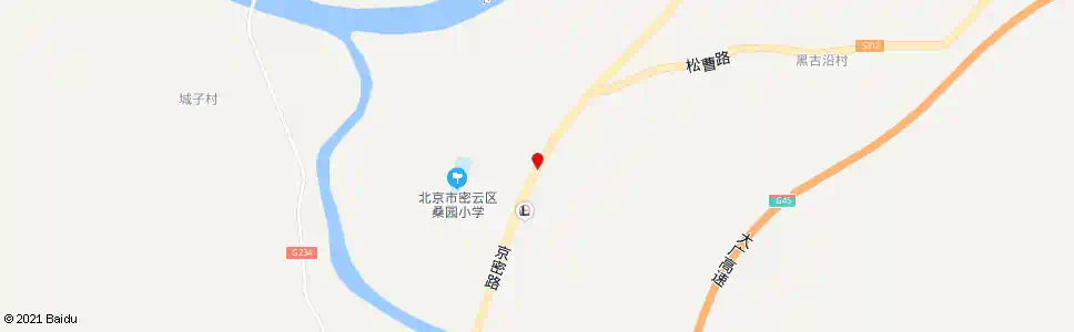 北京桑园_公交站地图_北京公交_妙搜公交查询2025