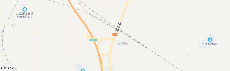 北京大浮坨_公交站地图_北京公交_妙搜公交查询2025
