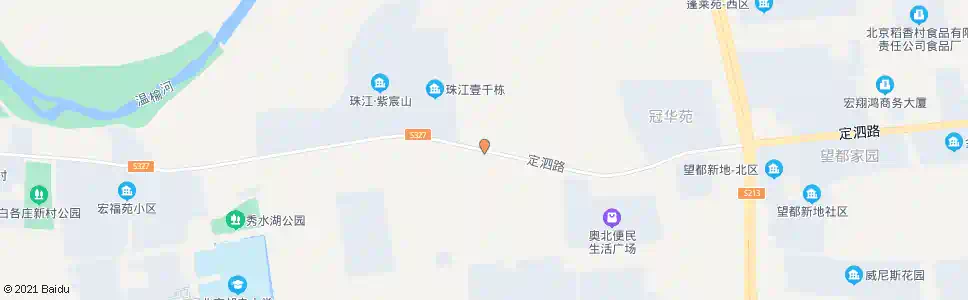 北京西沙各庄_公交站地图_北京公交_妙搜公交查询2025