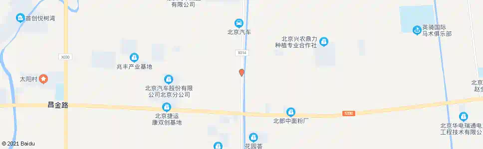 北京前桑园北_公交站地图_北京公交_妙搜公交查询2025