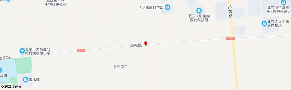 北京皮各庄西口_公交站地图_北京公交_妙搜公交查询2025
