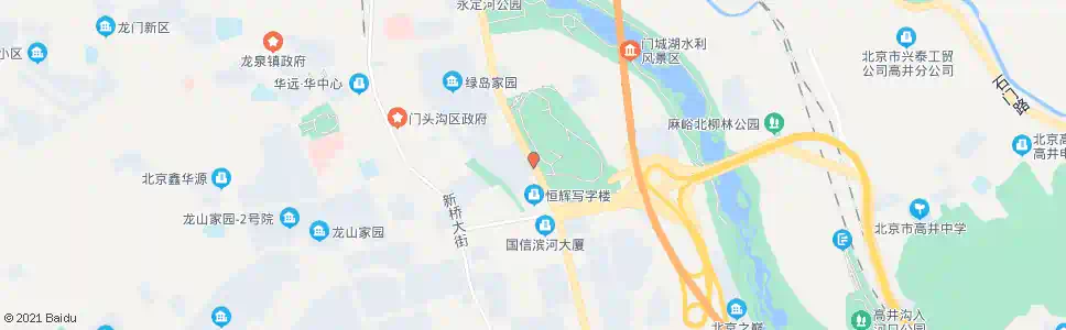 北京龙泉花园_公交站地图_北京公交_妙搜公交查询2025