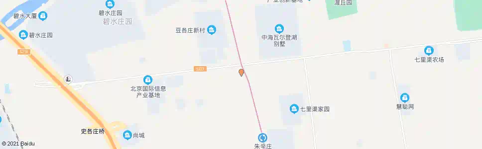 北京豆各庄新村南_公交站地图_北京公交_妙搜公交查询2025