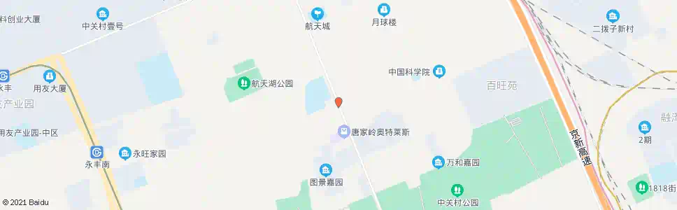 北京航天城南_公交站地图_北京公交_妙搜公交查询2025