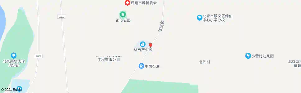 北京郝家疃前疃_公交站地图_北京公交_妙搜公交查询2025
