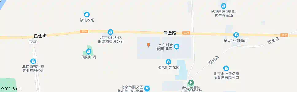 北京水色时光南_公交站地图_北京公交_妙搜公交查询2025