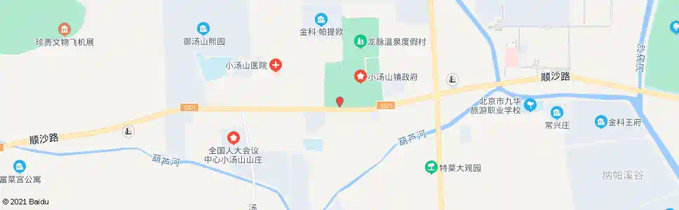 北京小汤山广场_公交站地图_北京公交_妙搜公交查询2025