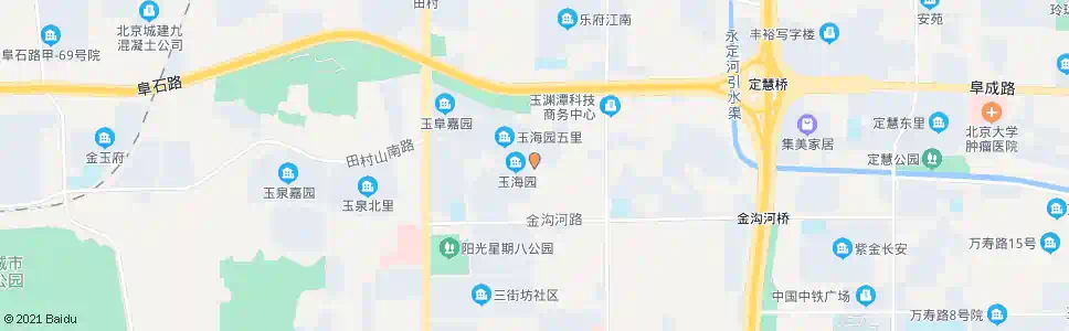 北京玉海园东门_公交站地图_北京公交_妙搜公交查询2025