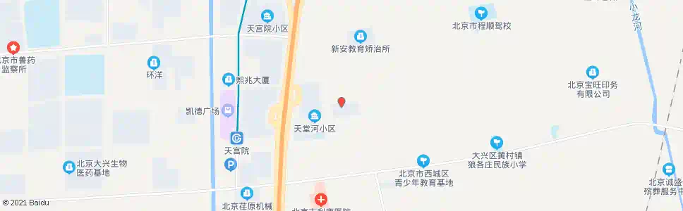 北京天堂河农场_公交站地图_北京公交_妙搜公交查询2025