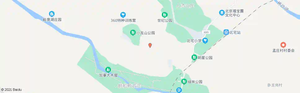 北京北宅村西_公交站地图_北京公交_妙搜公交查询2025