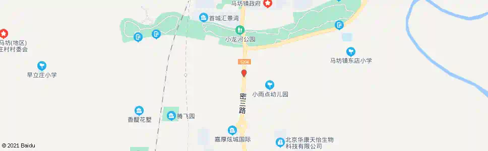 北京大厂马坊_公交站地图_北京公交_妙搜公交查询2025