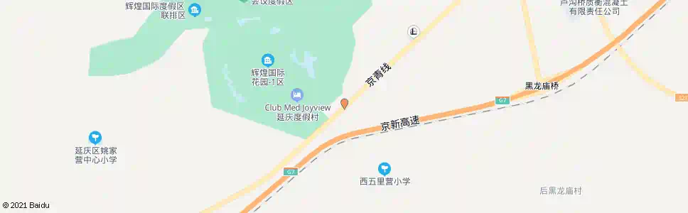 北京西五里营_公交站地图_北京公交_妙搜公交查询2025