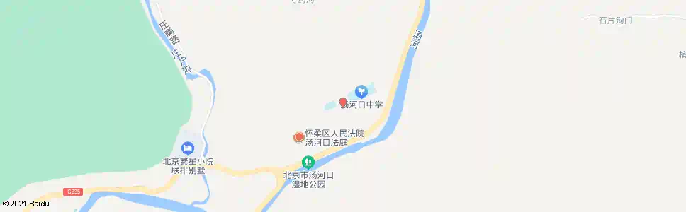 北京汤河口总站_公交站地图_北京公交_妙搜公交查询2025