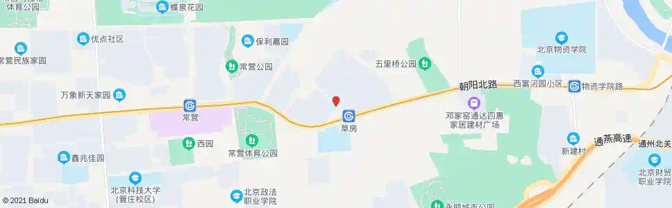 北京草房西路南口_公交站地图_北京公交_妙搜公交查询2025